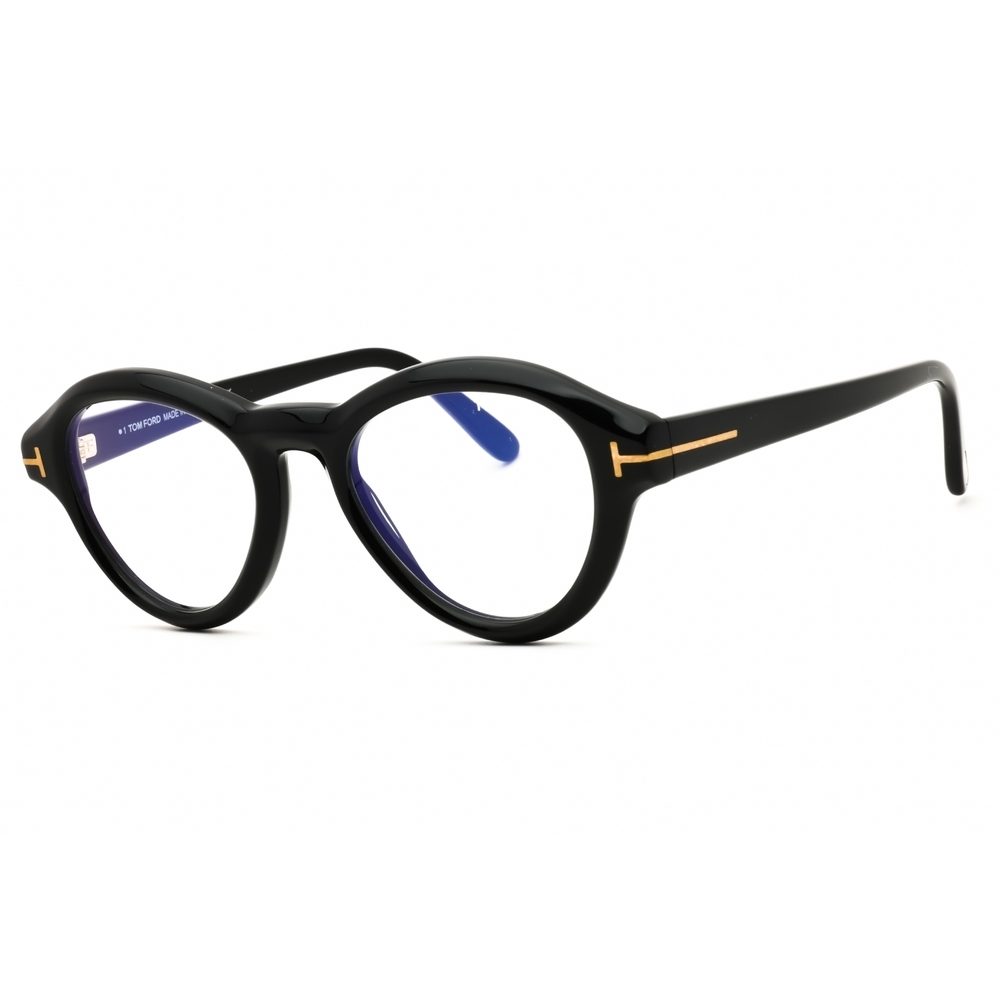 Tom Ford FT5962 Eyeglasses Black Acetate Oval